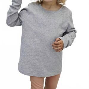 NEW GRAY LABEL kid's long sleeve tee in grey melange